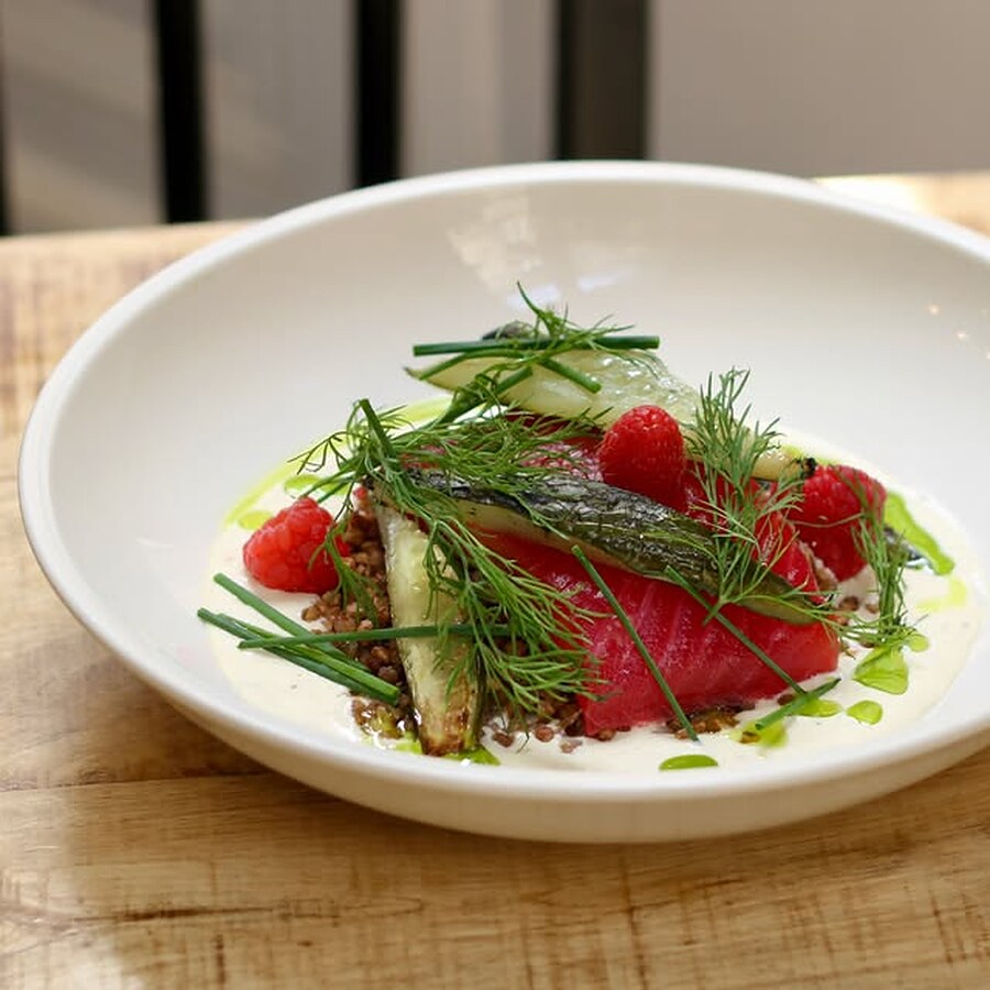 Assiette de poisson chez Horace
